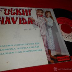 Dischi in vinile: FUCKIN NAVIDAD NAVIDA PIOLINES+SOLEX+ULAN BATOR TRIO+KENNY HARPERS EP 1996 MUNSTER RECORDS 