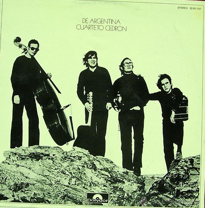 Disques de vinyle: CUARTETO CEDRON-DE ARGENTINA LP VINILO 1972 CON PORTADA DOBLE SPAIN