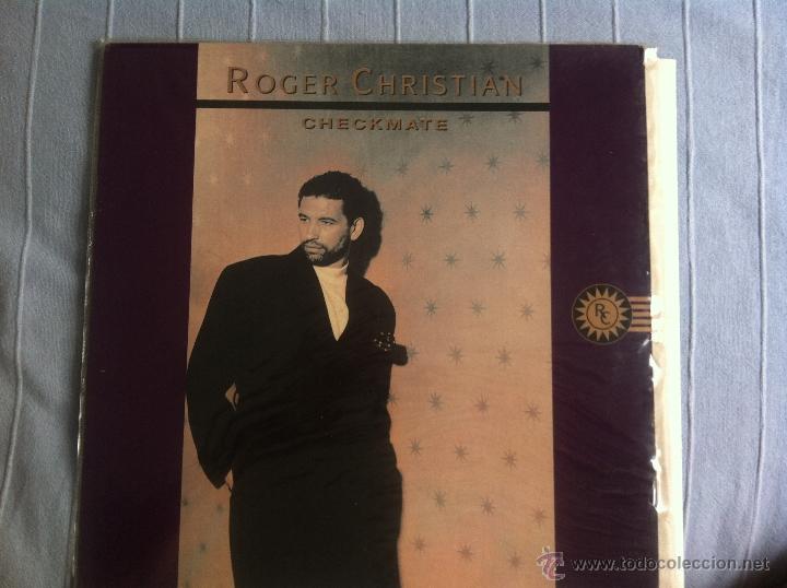 Discos de vinilo: LP ROGER CHRISTIAN-CHECKMATE - Foto 1