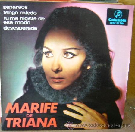 Discos de vinilo: Marif&eacute; de Triana - Foto 1
