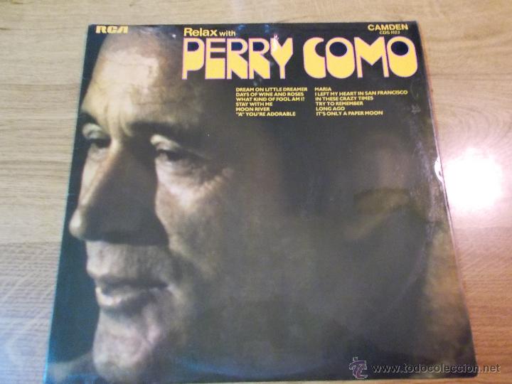 Discos de vinilo: RELAX WITH PERRY COMO - Foto 1
