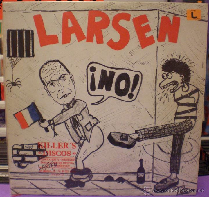 Discos de vinilo: Larsen - &iexcl;No! - Maxi Single - Foto 1