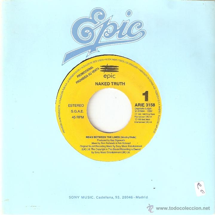 Discos de vinilo: Vendo Single de Naked Truth, A&ntilde;o 1992. - Foto 1