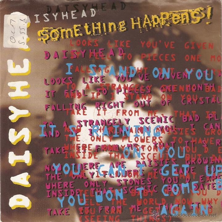 Discos de vinilo: Vendo Single de SomethingHappens (Daisyhead), A&ntilde;o 1992. - Foto 1