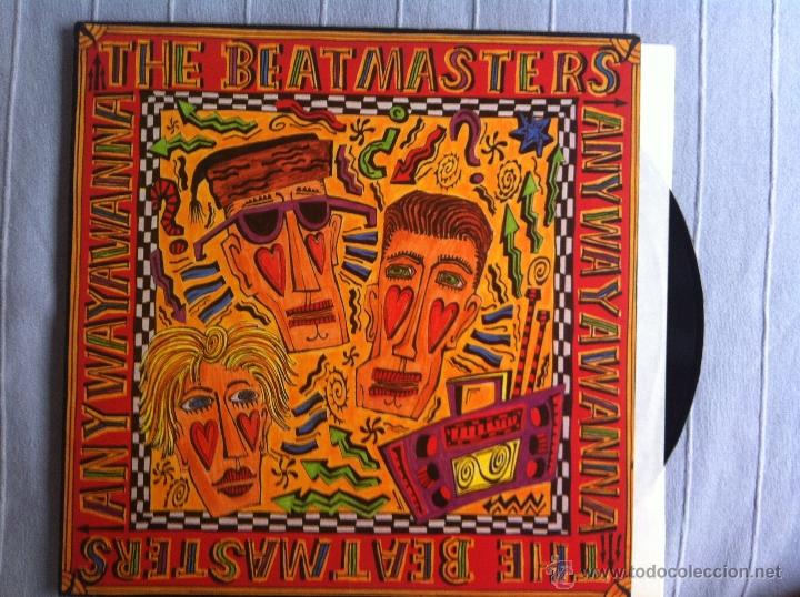 Discos de vinilo: LP THE BEATMASTERS-ANYWAYAWANNA - Foto 1
