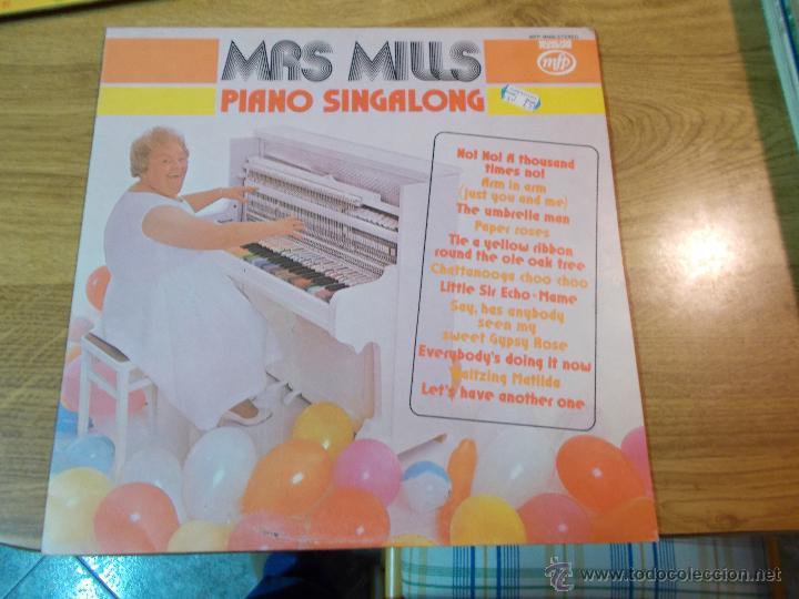 Dischi in vinile: MRS MIUS. PIANO SINGALONG.