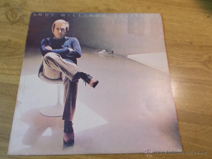 Discos de vinilo: ANDY WILLIAMS SOLITAIRE - Foto 1