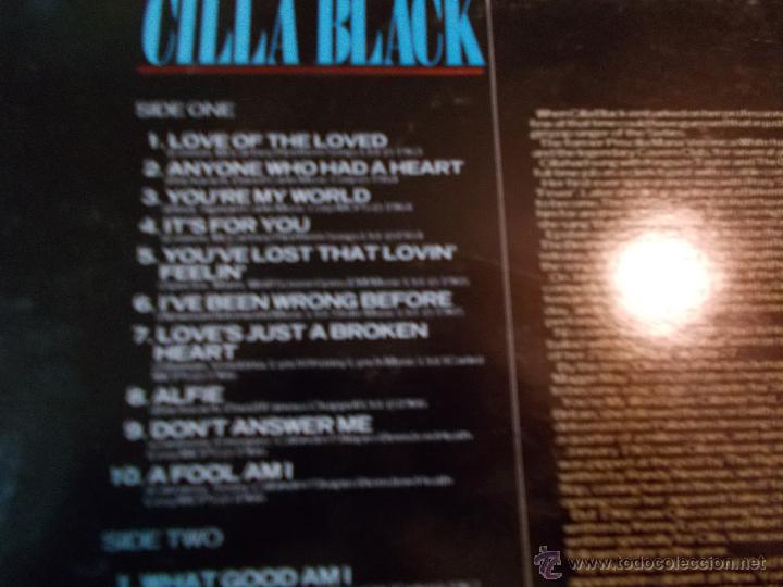 Discos de vinilo: CILLA BLACK.20 ORIGINAL HITS. - Foto 3