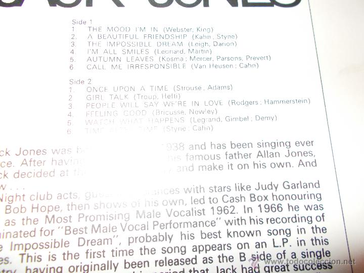 Discos de vinilo: SIMPLY JACK JONES - Foto 3