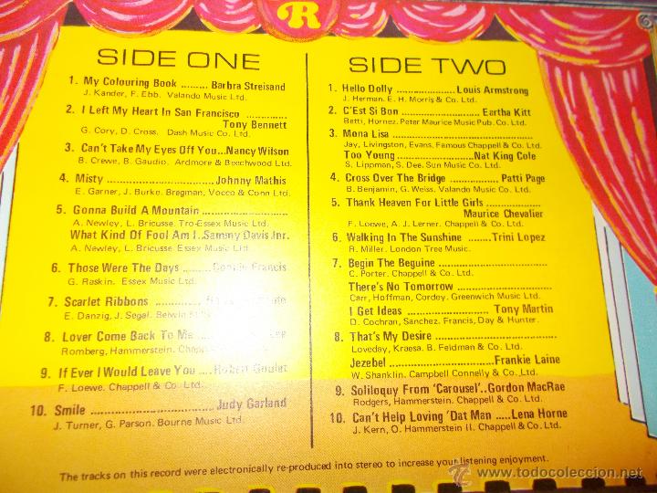 Discos de vinilo: COMAND PERFORMANCE. 25 GREAT HITS  20 ORIGINAL ARTISTES - Foto 2