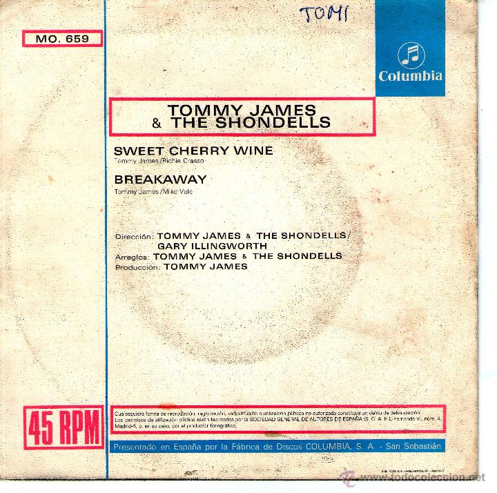 Discos de vinilo: TOMMY JAMES AND THE SHONDELLS - Foto 2