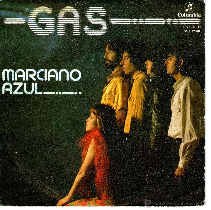 Discos de vinilo: GAS - MARCIANO AZUL - Foto 1