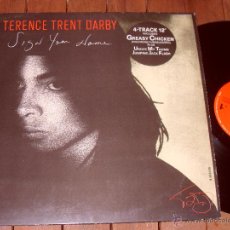 Discos de vinilo: TERENCE TRENT DARBY MAXISINGLE SING YOUR NAME + HUNDER MY THUMB + JUMPING JACK FLASH MADE IN SPAIN 