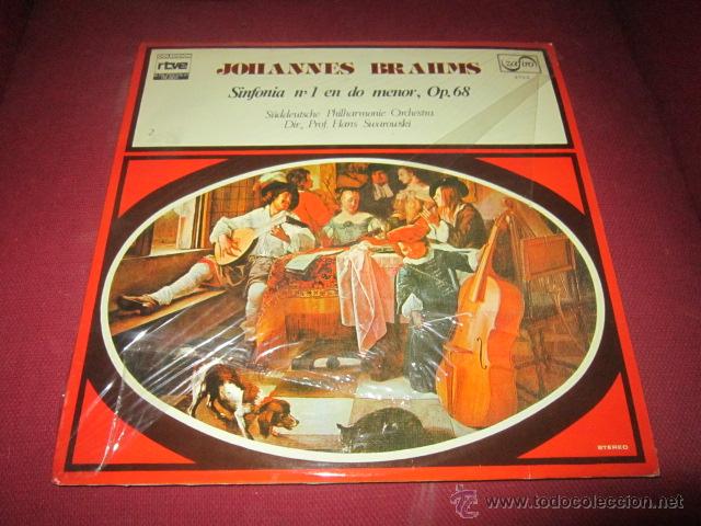 Discos de vinilo: BRAHMS. SINFON&Iacute;A N&ordm; 1 EN DO MENOR. OP. 68. - Foto 1