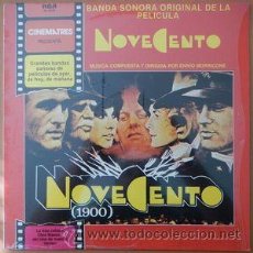 Discos de vinilo: ENNIO MORRICONE– NOVECENTO (1900) (BANDA SONORA ORIGINAL DE LA PELICULA)