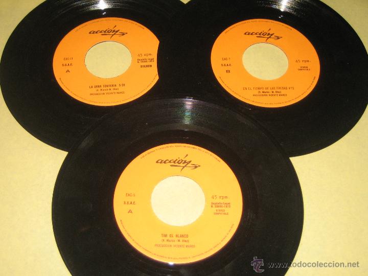 Discos de vinilo: E. BLANCO Y MANOLO DIAZ - LOTE DE 3 SINGLES - Foto 1