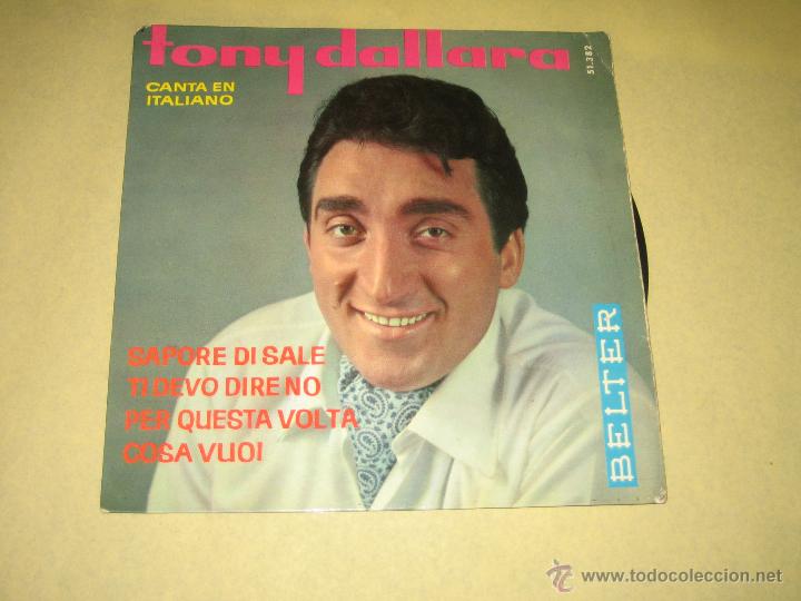 Discos de vinilo: TONY DALLARA - ED. SPAIN 1964 - Foto 1