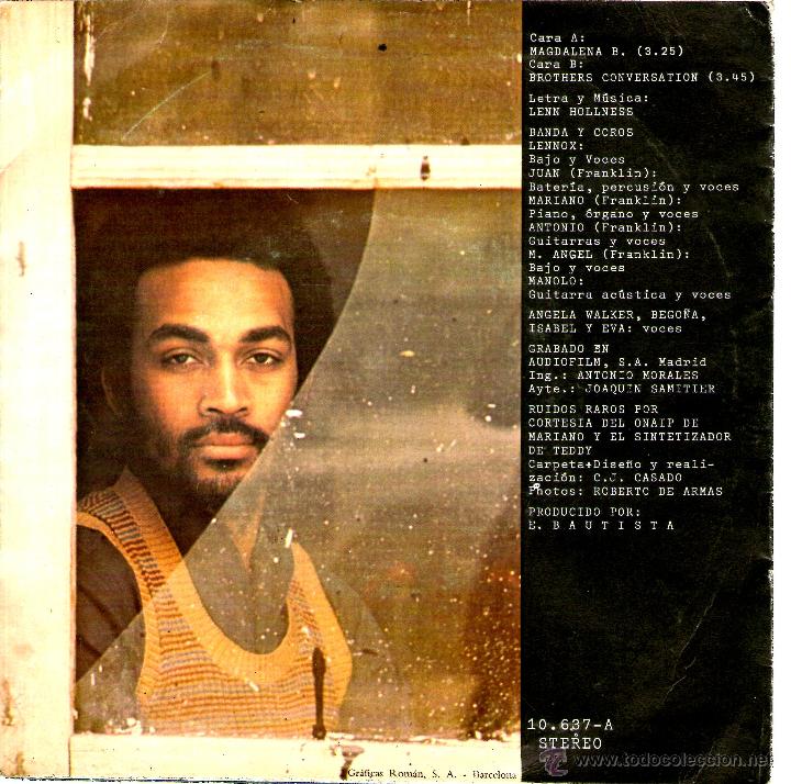 Discos de vinilo: LENNOX - FRANKLIN - MAGDALENA B. - Foto 2