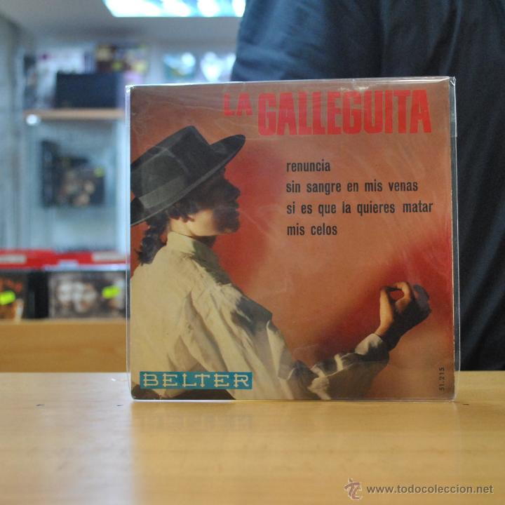 Discos de vinilo: LA GALLEGUITA - RENUNCIA - + 3 - EP - Foto 1