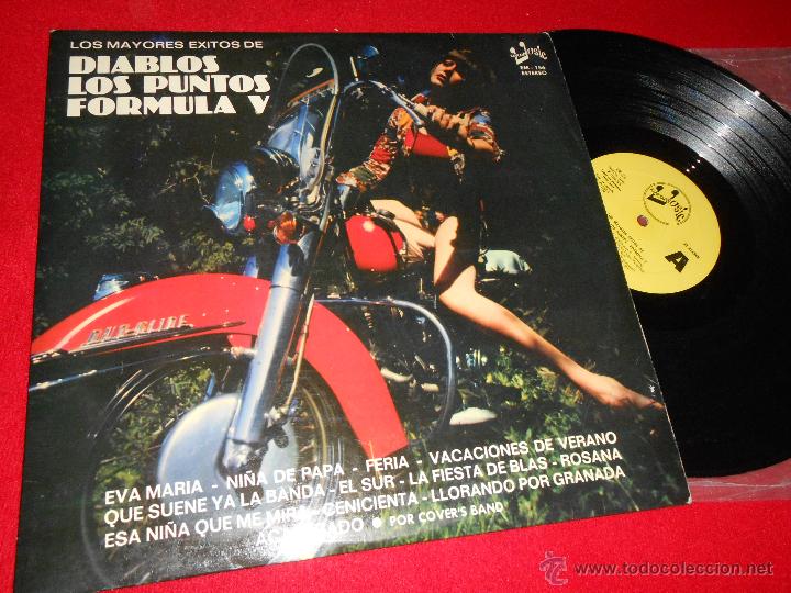 Discos de vinilo: COVER'S BAND Versiones de DIABLOS+LOS PUNTOS+FORMULA V LP 1976 Euromusic