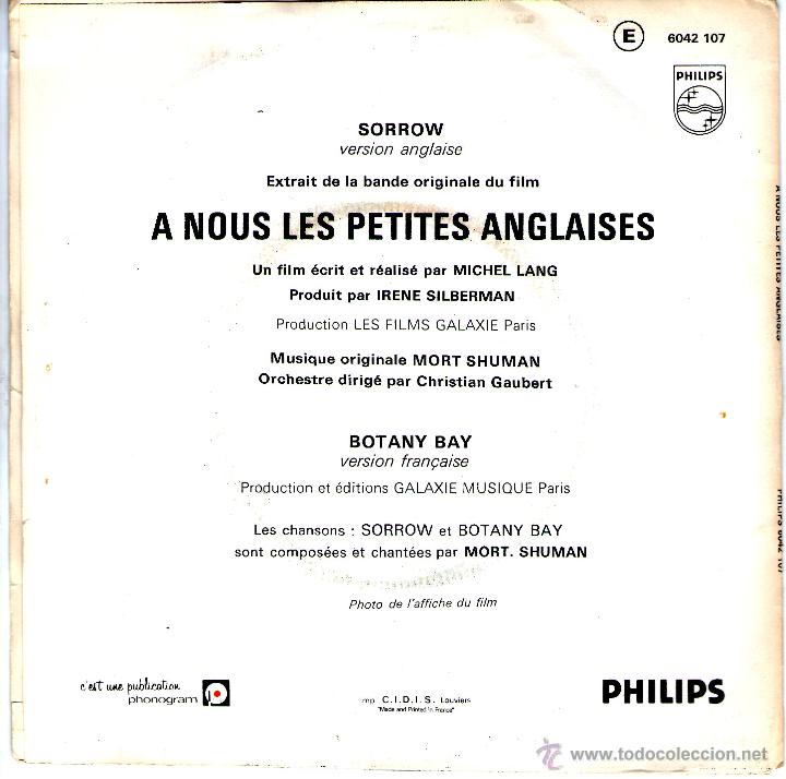 Discos de vinilo: &Agrave; Nous Les Petites Anglaises - Foto 2