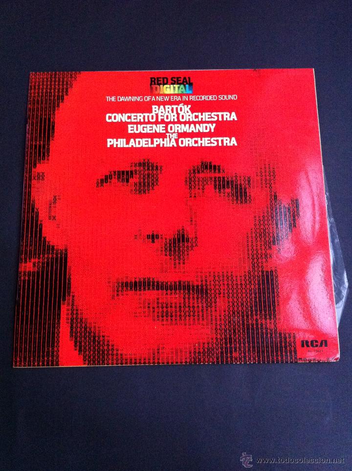 Discos de vinilo: BARTOK. CONCERTO FOR ORCHESTRA.  EUGENE ORMANDY. (LP) - Foto 1