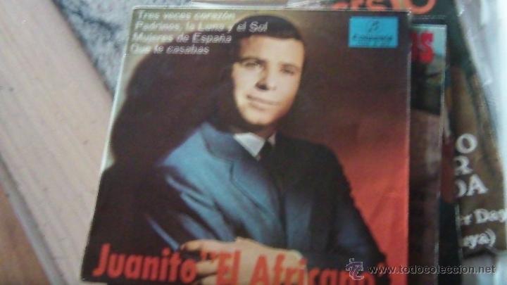 Discos de vinilo: juanito el africano tres veces corazon - Foto 1
