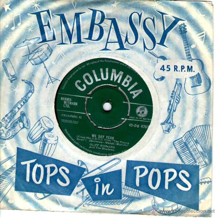 Discos de vinilo: CLIFF RICHARD THE YOUNG - Foto 1