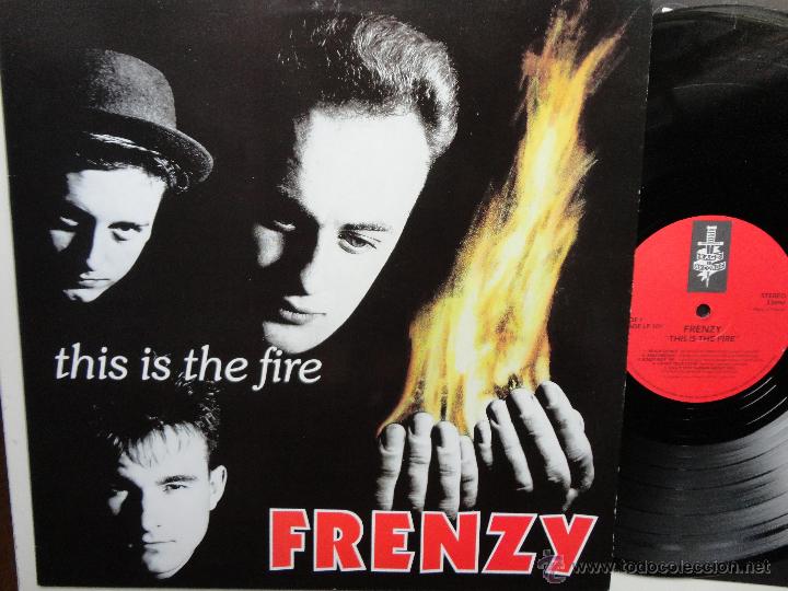 Discos de vinilo: FRENZY THIS IS THE FIRE - UK LP 1989 - PSYCHOBILLY- EXCELENTE ESTADO. - Foto 1 - 51568768