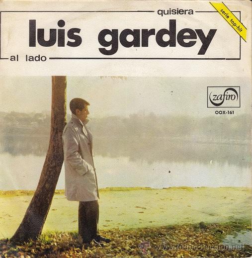 Discos de vinilo: LUIS GARDEY - AL LADO - SINGLE RARO DE VINILO - Foto 1