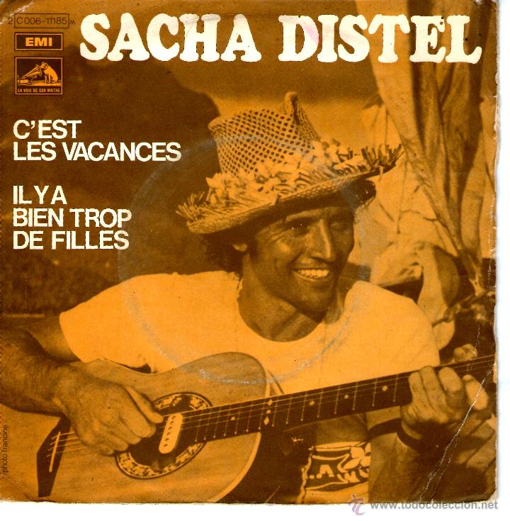 Discos de vinilo: SACHA DISTEL CEST LES VACANCES - Foto 1