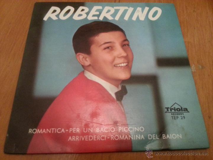 Dischi in vinile: ROBERINO-ROMANICA + 3 - E -TRIOLA RECORDS-MADE IN SWITZERLAND-2220 715.