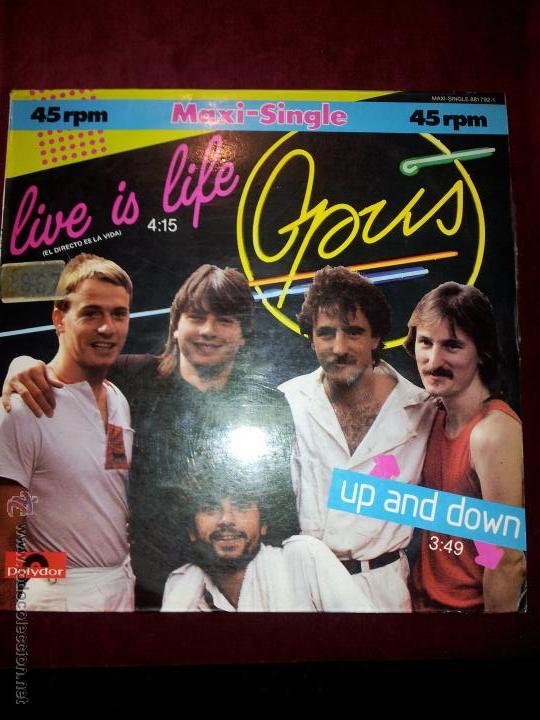 Discos de vinilo: OPUS LIFE IS LIVE - Foto 1