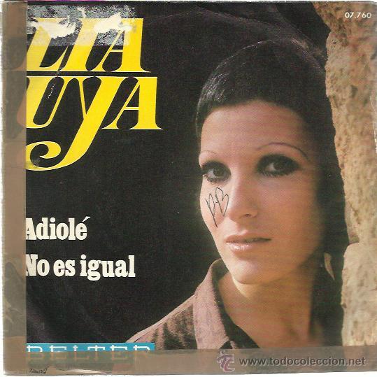 Disques de vinyle: LIA UYA Sg BELTER 1970 adiole/ no es igual