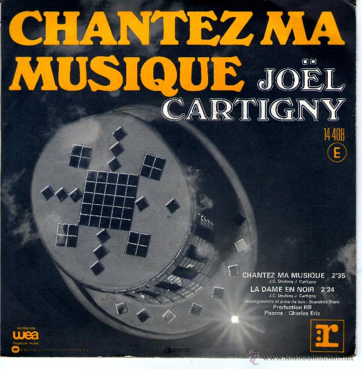 Discos de vinilo: JOELCARTIGNY LA DAME EN NOIR - Foto 2