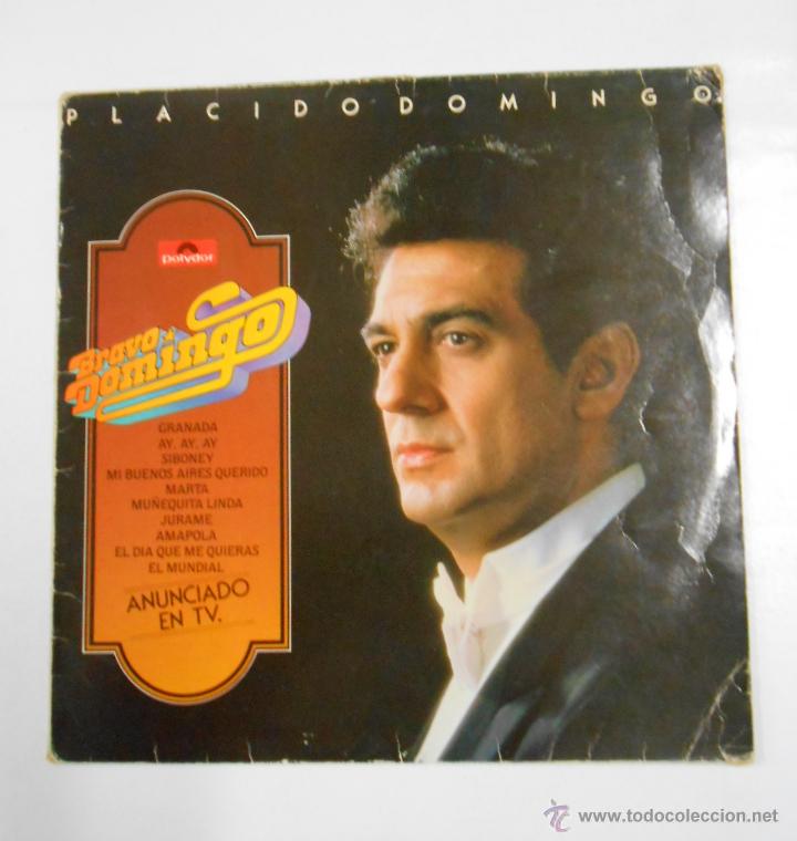 Discos de vinilo: BRAVO DOMINGO - PLACIDO DOMINGO. TDKDA5 - Foto 1