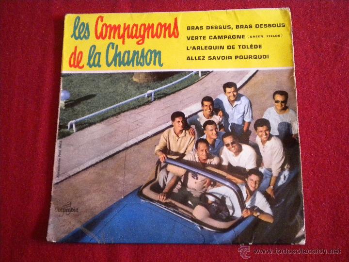 Discos de vinilo: LES COMPAGNONS DE LA CHANSON  - COLUMBIA  1.960 - Foto 1