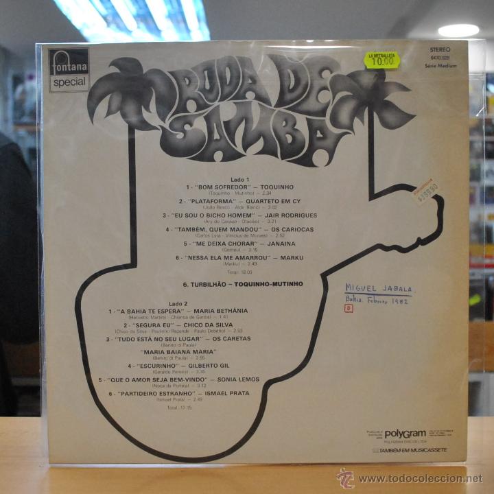 Discos de vinilo: VARIOS - RODA DE SAMBA - VOL. 9 - LP - Foto 2