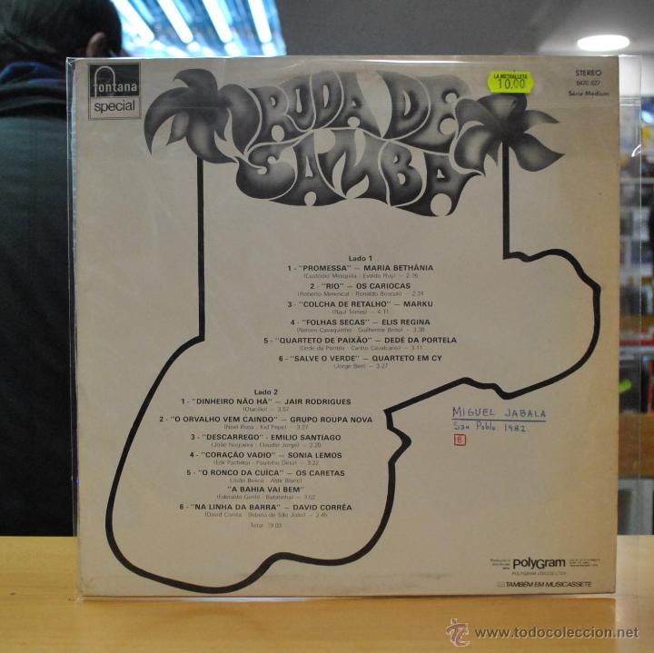 Discos de vinilo: VARIOS - RODA DE SAMBA - VOL. 7 - LP - Foto 2