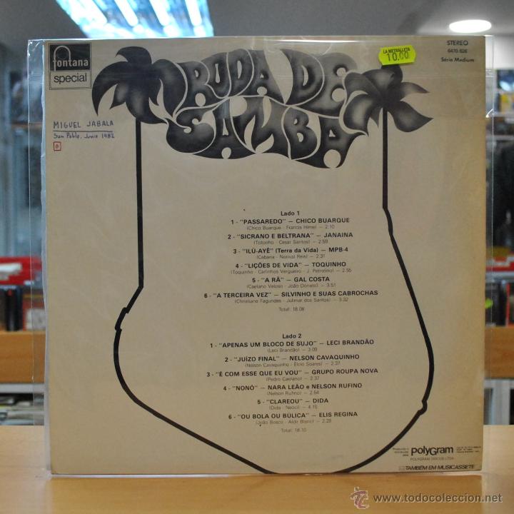 Discos de vinilo: VARIOS - RODA DE SAMBA - VOL. 6 - LP - Foto 2