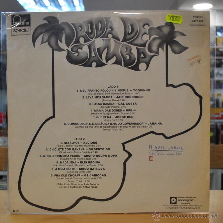 Discos de vinilo: VARIOS - RODA DE SAMBA - VOL. 2 - LP - Foto 2