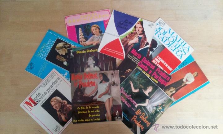 Discos de vinilo: MARIA DOLORES PRADERA - LOTE DE 10 EPs - Foto 1