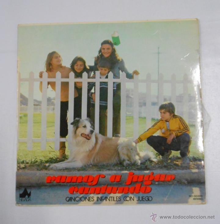Discos de vinilo: ARCO IRIS. VAMOS A JUGAR CANTANDO. TDKDA5 - Foto 1