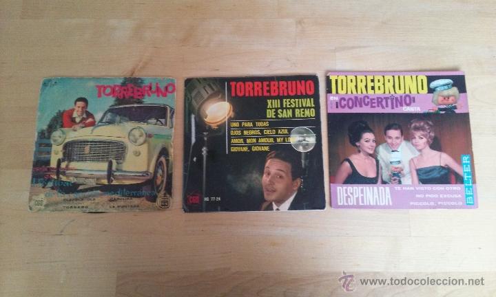 Discos de vinilo: TORREBRUNO- LOTE DE 3 EPS - Foto 1