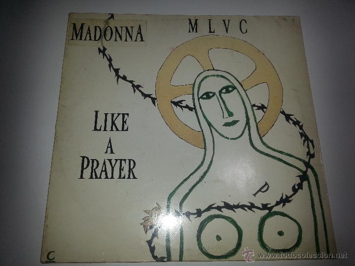 Discos de vinilo: MADONNA LIKE A PRAYER MAXI SINGLE GERMANY 1989 - Foto 1