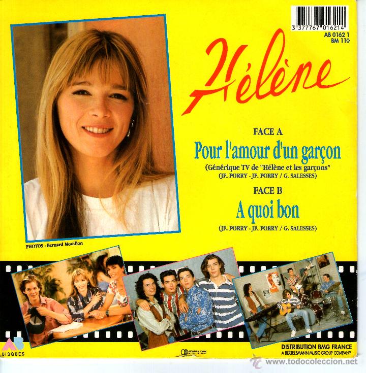Discos de vinilo: HELENE POUR LAMOUR DUN GARCON - Foto 2