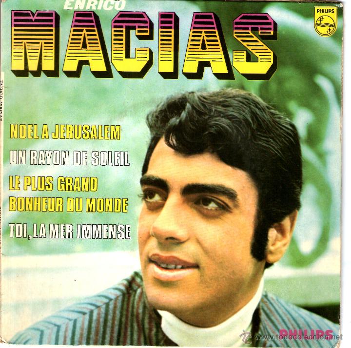 Discos de vinilo: ENRICO MACIAS NOEL A JERUSALEM - Foto 1