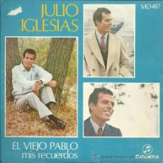 Discos de vinilo: JULIO IGLESIAS SINGLE SELLO COLUMBIA AÑO 1968 EDITADO EN ESPAÑA