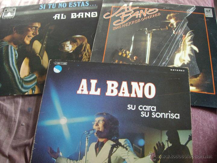 Discos de vinilo: lote tres lps de albano - Foto 1