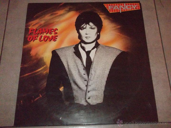 Discos de vinilo: FANCY - FLAMES OF LOVE - MAXI - Foto 1